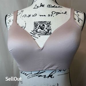 Natori Women's Wireless Bra 34D Pink Adjustable Straps Seamless